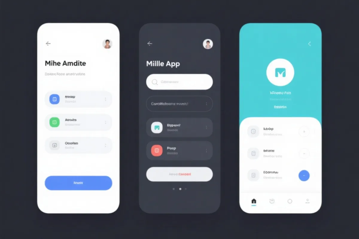 官方APP界面示意图